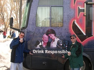 drink responsibly        