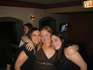 Lindsay, Me and Stacey   