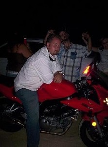 ME ON MY BABY AT A PARTY!