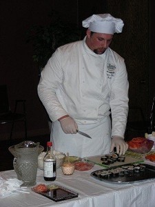 my sushi cooking demo    