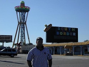 south of the border      