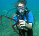 Me and the octopus!      