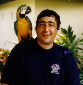 w/my macaw-'04