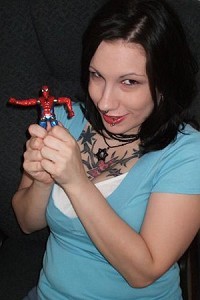 me and spidey                      