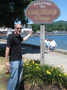 up in lake george                  