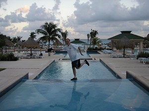 being silly in Cancun 200