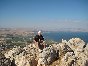 Me in the Golan Heights            