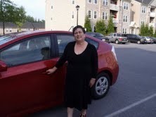 me and my red Prius
