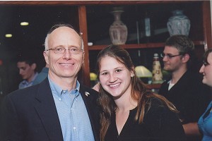 With Daughter, Sept. 2010          
