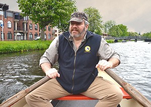 rowing in Leiden                        