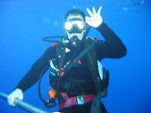 scuba diving in Bahamas  