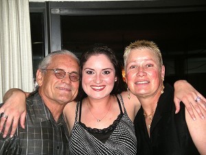 my parents and I         