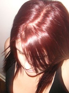 My new red hair          