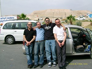 on the way to dead sea   