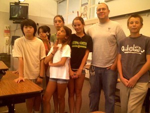 with more students                 