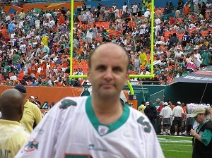  At a RECENT Dolphin game          